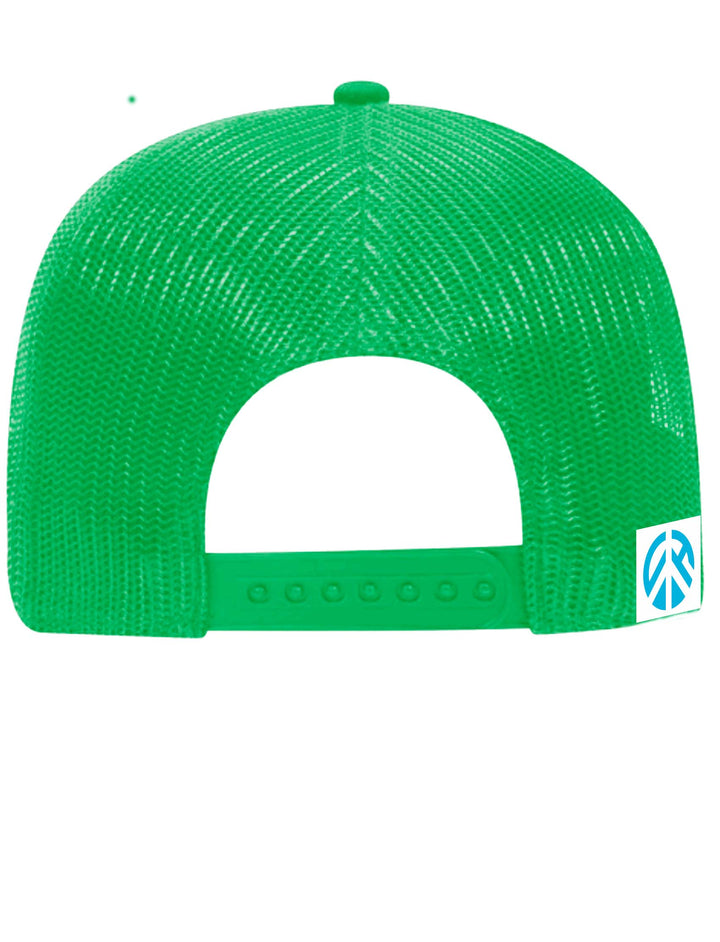 CH Support FOAM TRUCKER - WHITE/GREEN/AQUA
