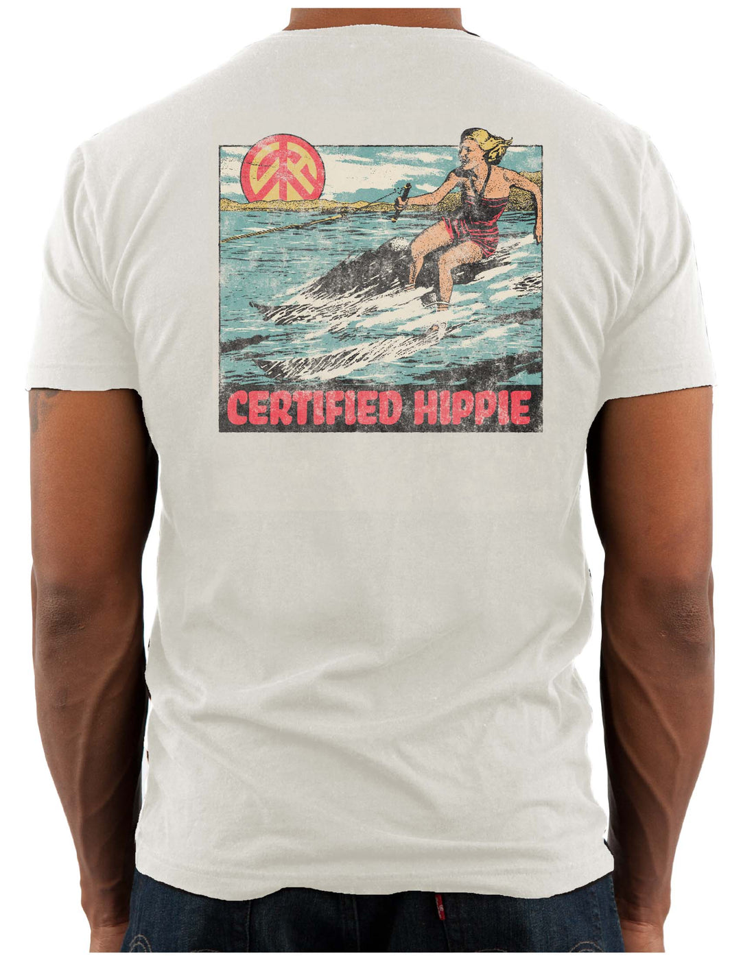CH- Watersports Mens Shortsleeve Crew - Antique White