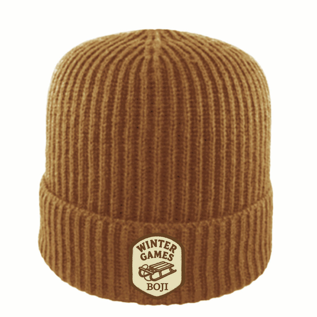 Wintergames Chunky Ribbed Camel Beanie | Certified Hippie