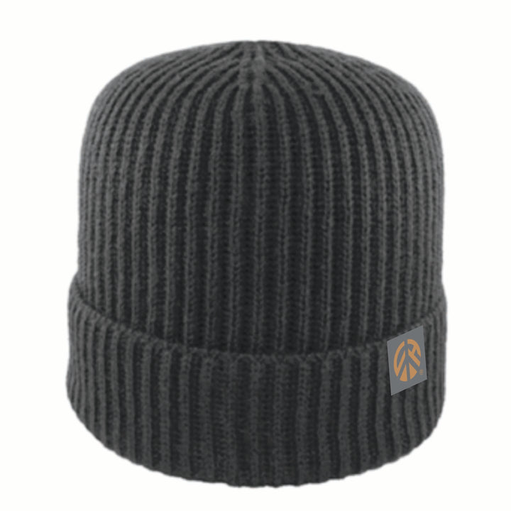 Wintergames Chunky Ribbed Charcoal Beanie
